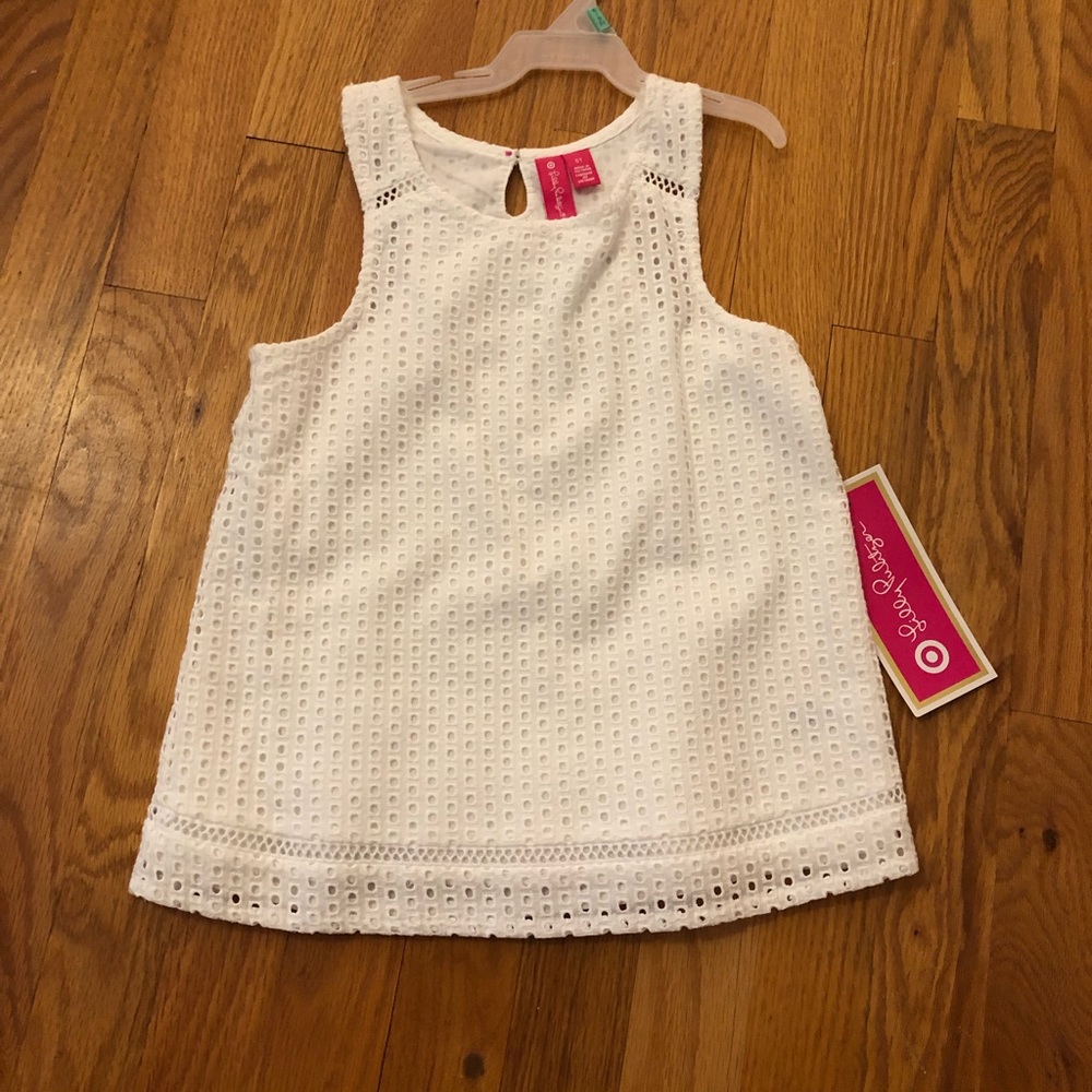 Lily Pulitzer for Target Eyelet Tank
